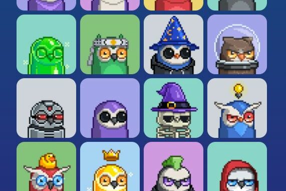 Moonbirds, NFT collection sample