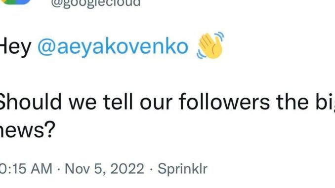 Solana’s SOL Spiked 15% on a Suggestive Tweet From Google Cloud