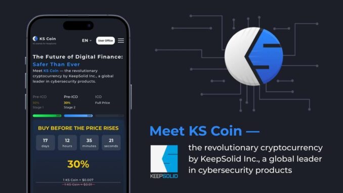 KeepSolid Launches KS Coin: A Loyalty Crypto Reward with Real Utility Token Benefits
