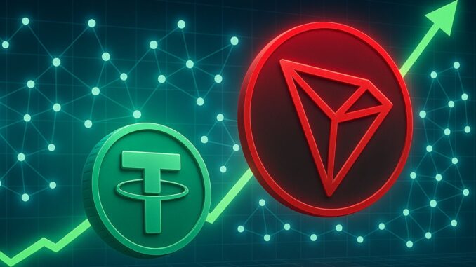 TRON Stablecoin Network Grows: TRC-20 USDT Flows From Exchanges Hit Record Highs