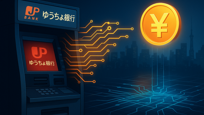 Japan Post Bank Blockchain
