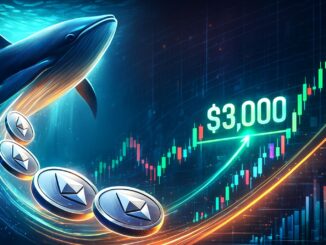 Ethereum Whale Redistribution Continues: Moves 5,000 ETH As Price Reclaims $3K Level