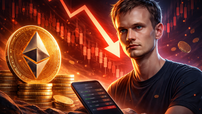 Ethereum Drops After Vitalik Buterin Sells Again: Is History Repeating?