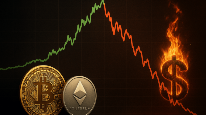 Here’s Why The Bitcoin And Ethereum Prices Could Keep Crashing This Week