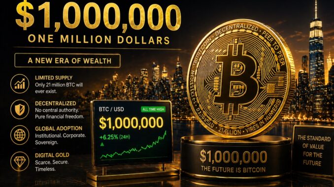 Industry Expert Samson Mow Reveals When The Bitcoin Price Will Hit $1M