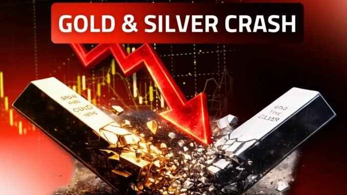 Gold and Silver Price Crash