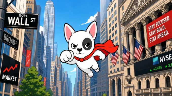 The Superhero Dog Coin Built for the Meme World
