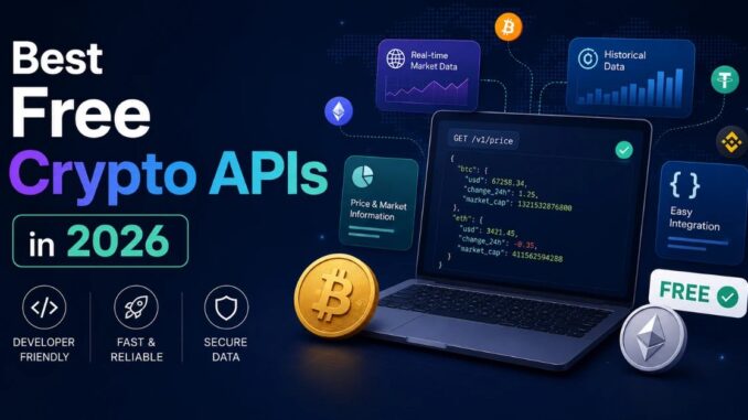 Best Free Crypto APIs in 2026