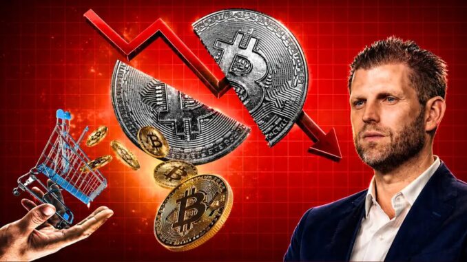 Eric Trump's Bitcoin Mining Firm Loses $600M