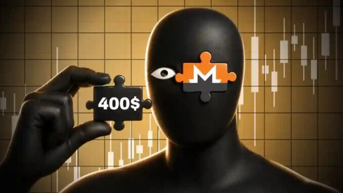 Monero (XMR) Price Eyes $400 Resistance—Is the Privacy Narrative Making a Comeback?