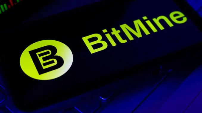 Bitmine Ethereum Holdings Reach 4.8% of Total ETH Supply