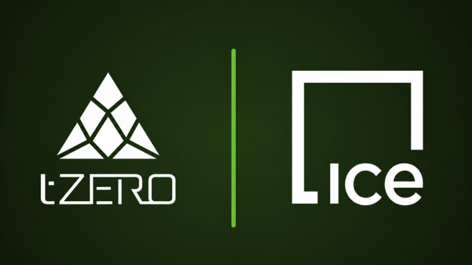 NYSE Owner ICE Taps Tzero as 24/7 Tokenized Stock Race Ignites
