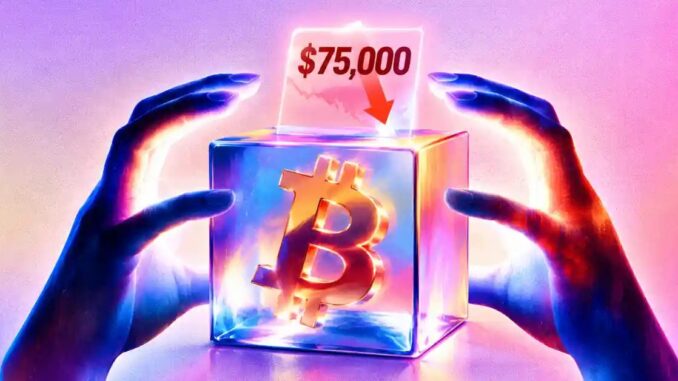 Is Bitcoin Going Down To $75,000? Why Saylor’s Cost Basis Is The Level To Watch