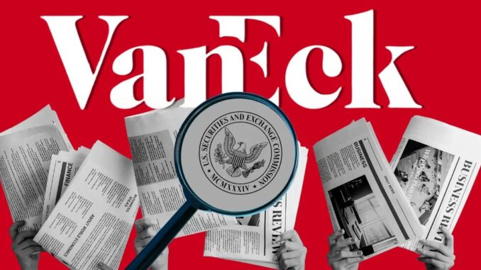 VanEck Files Prospectus for BNB ETF With Staking Rewards