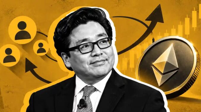 Why Tom Lee Thinks Ethereum Treasury Firms Will Push ETH Past $10,000 In The Next 12 Months