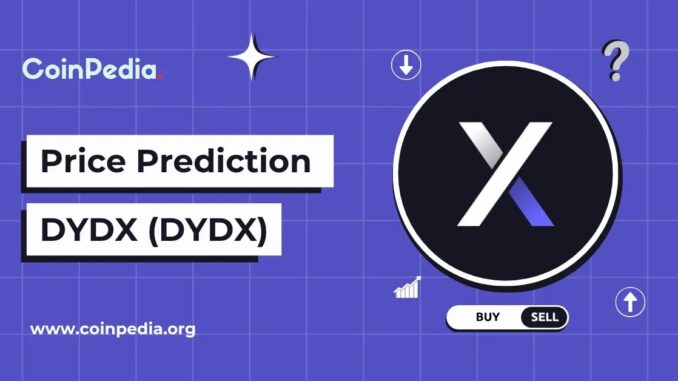 dYdX Price Prediction 2025, 2026